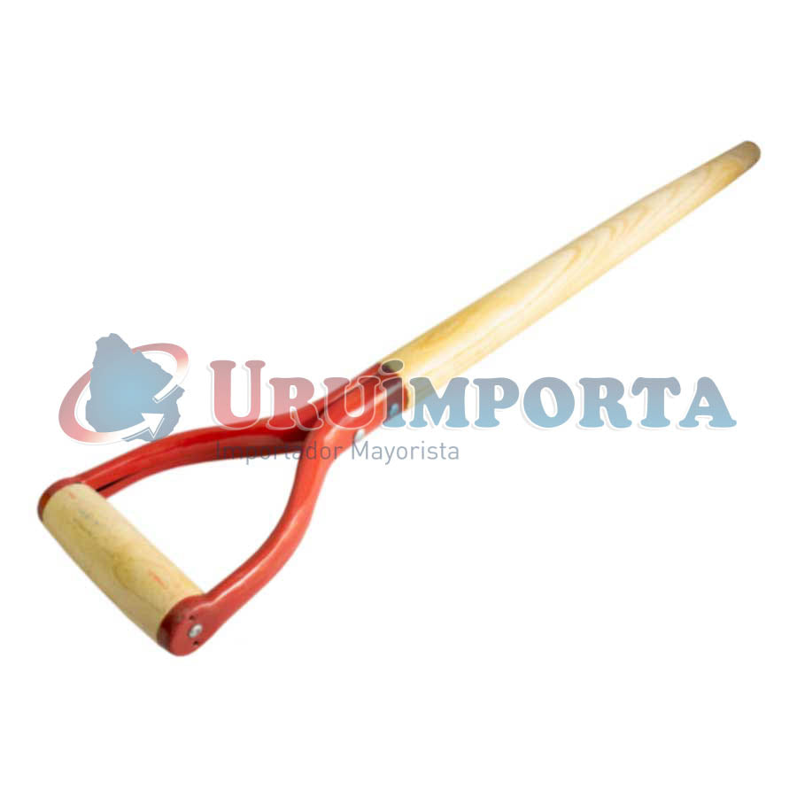 CABO DE MADERA PARA PALA C/EMPUN METALICA LH-1256