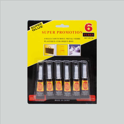 PEGAMENTO 6 UNIDADES SUPER GLUE LH-1090