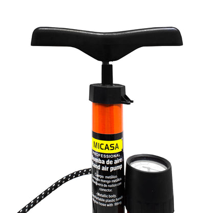 INFLADOR DE MANO CORTO C/MANOMETRO MICASA LH-1854