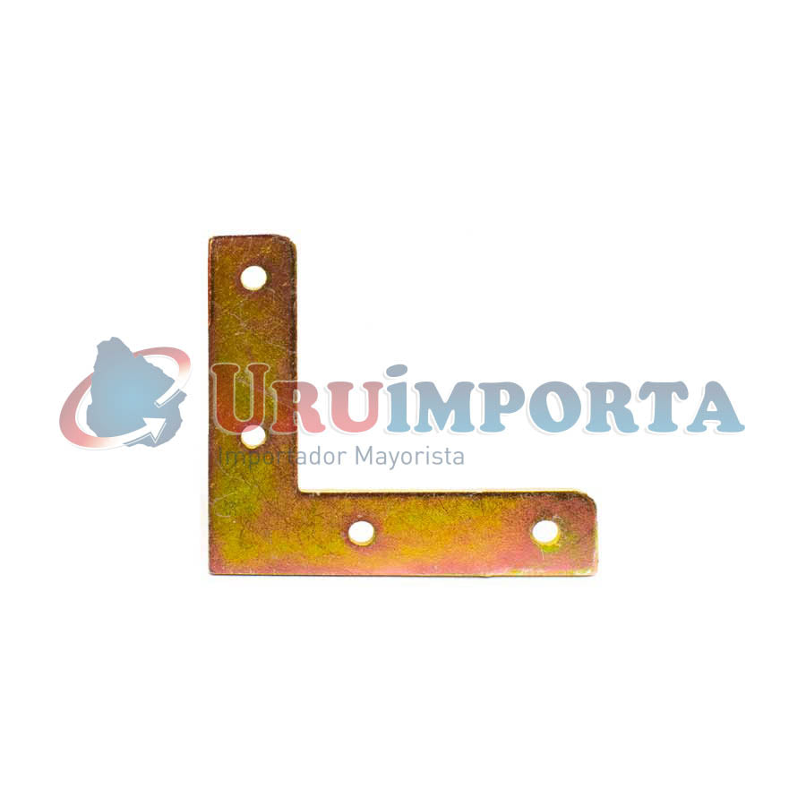 ESCUADRA ESQUINA PLANA 24 UNIDADES 75X75MM ECE175