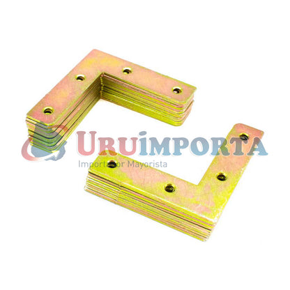 ESCUADRA ESQUINA PLANA 24 UNIDADES 75X75MM ECE175