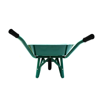 CARRETILLA CON RUEDA MACIZA COLOR VERDE LH-1168
