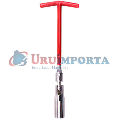 LLAVE SACA BUJIAS 16MM EN BLISTERS LH-1194