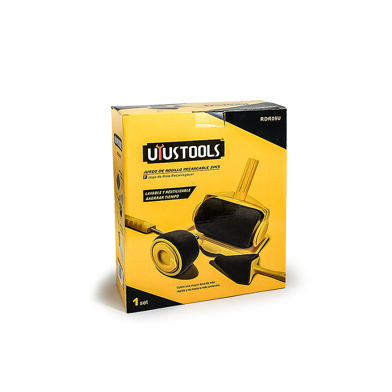 RODILLO RECARGABLE 5PZ  UYUSTOOLS RDR09U