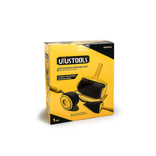 RODILLO RECARGABLE 5PZ  UYUSTOOLS RDR09U