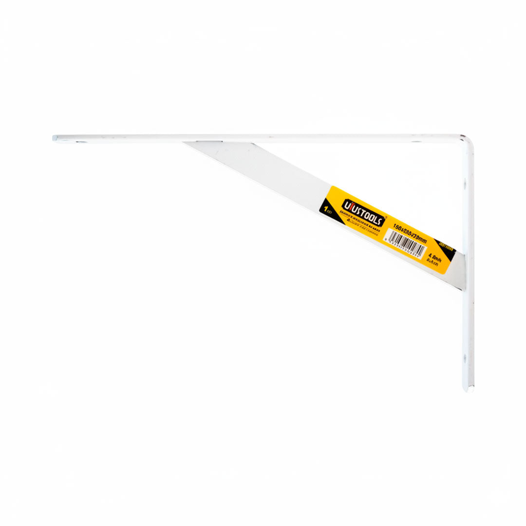SOPORTE ESCUADRA BLANCO 150X250MM UYUSTOOL SOE150B