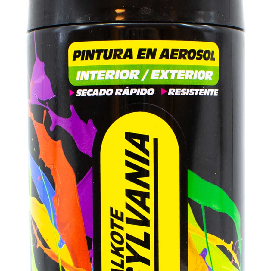 PINTURA EN AEROSOL 400ML NEGRO MATE PENNSYLVANIA