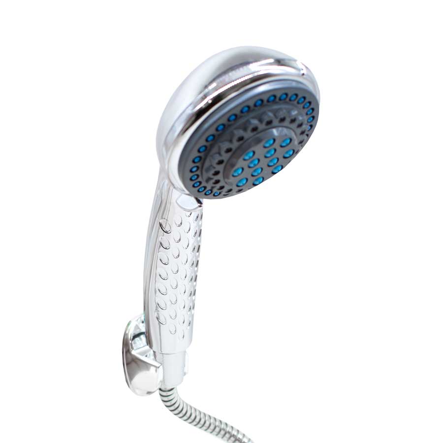 DUCHA DE BANO REDONDA C/PUNTO AZUL BLISTERS LH1130
