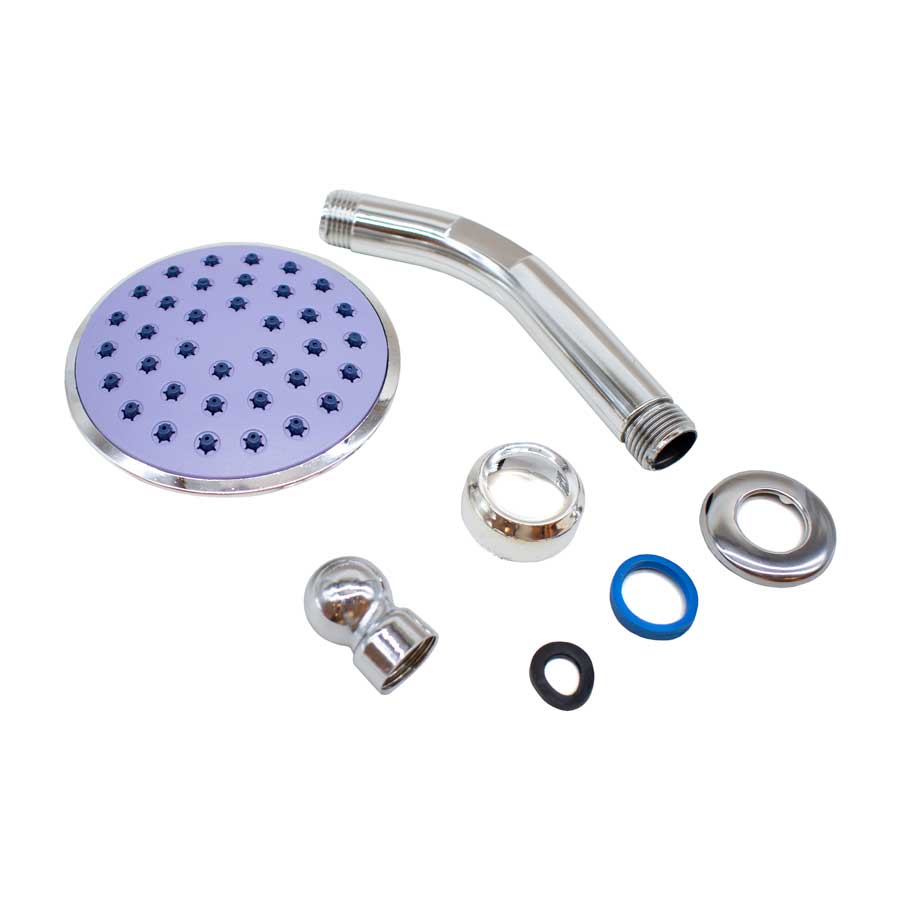 ROSETA CHATA 4″ CON BRAZO EN BLISTERS LH-1114