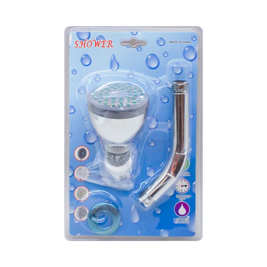 ROSETA CONICA 2.5″ CON BRAZO EN BLISTERS LH-1113