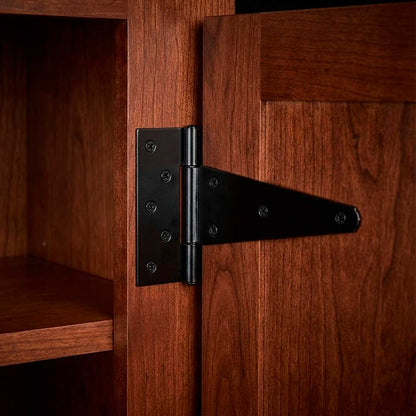 BISAGRA TIPO T METALICA NEGRA 8″ LH-1591