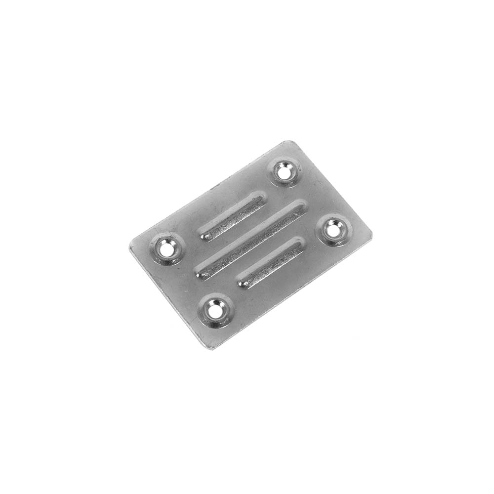 CHAPITA 6X4 CM METALICA PERFORADA LH-2946