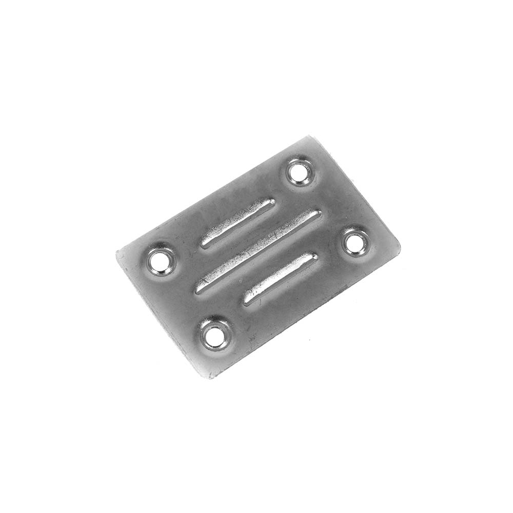 CHAPITA 6X4 CM METALICA PERFORADA LH-2946