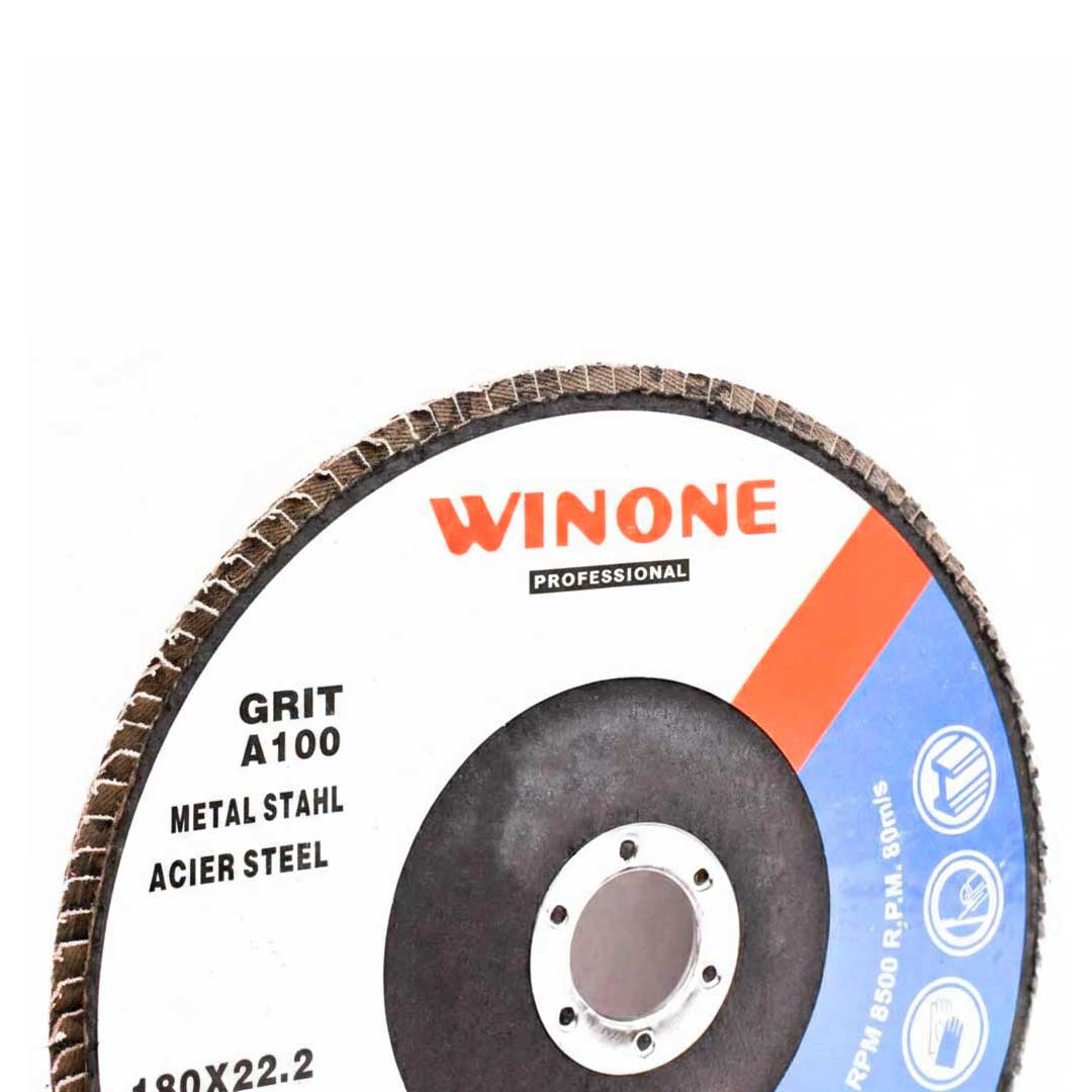 DISCO DE LIJA 4 1/2” MADERA GRANO100 WINONE LH2125