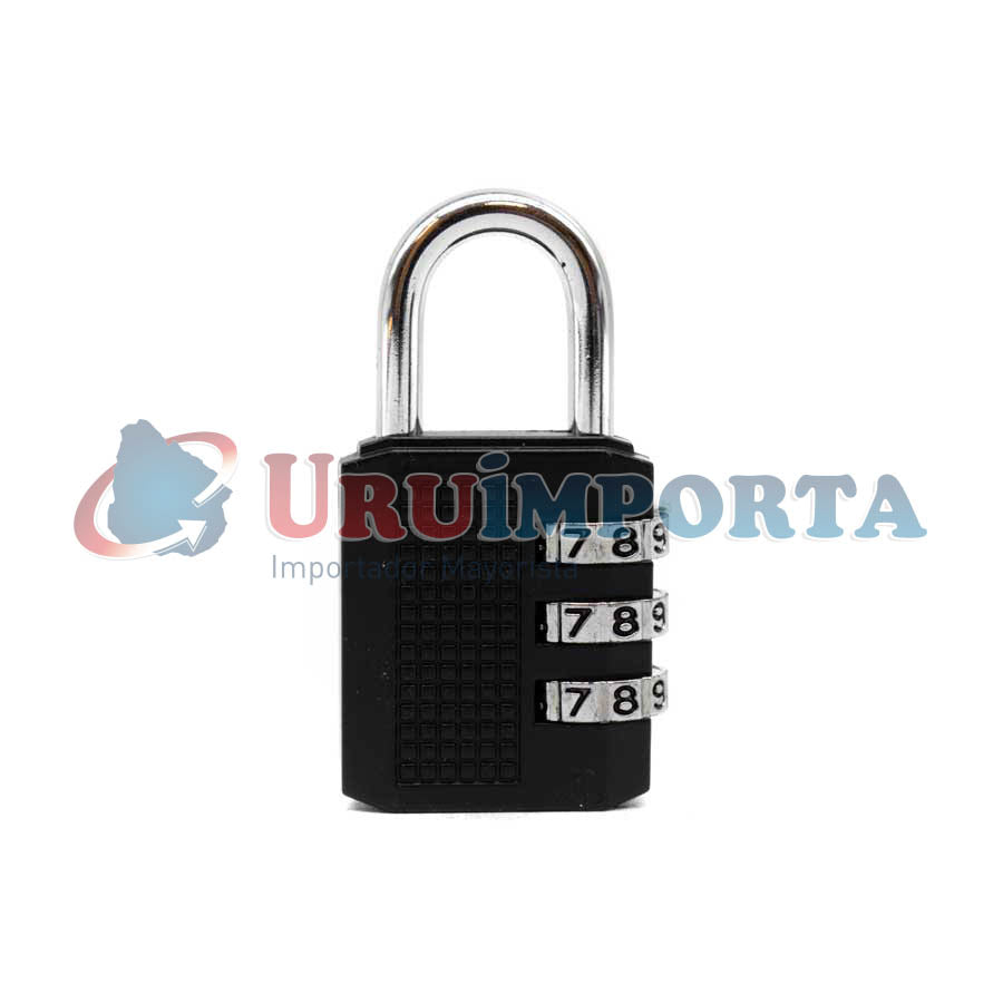 CANDADO PINTADO 30MM CON COMBINACION LH-1871