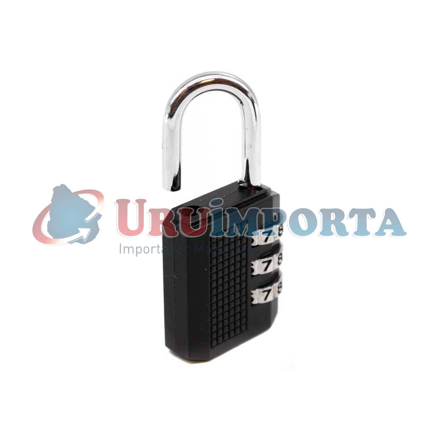 CANDADO PINTADO 30MM CON COMBINACION LH-1871