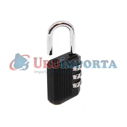 CANDADO PINTADO 30MM CON COMBINACION LH-1871