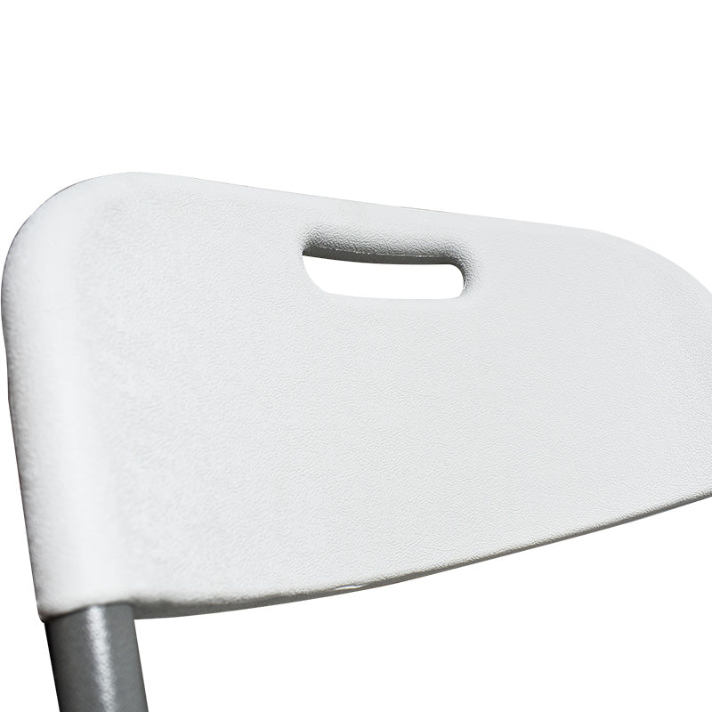 SILLA PLEGABLE PLASTICO METAL COLOR BLANCO LH-4267