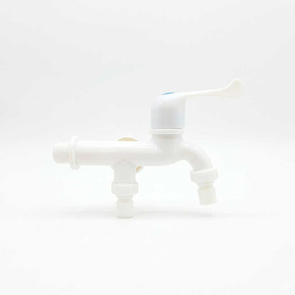 CANILLA 1/2¨PLASTICA DOBLE SALIDA LH-3012