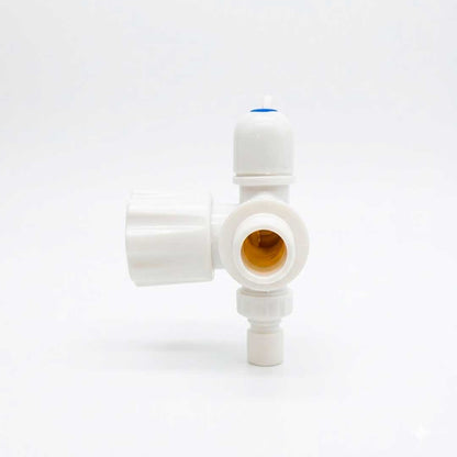CANILLA 1/2¨PLASTICA DOBLE SALIDA LH-3012