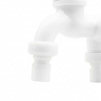 CANILLA 1/2¨PLASTICA DOBLE SALIDA LH-3012