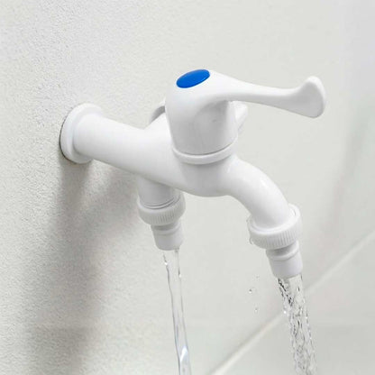 CANILLA 1/2¨PLASTICA DOBLE SALIDA LH-3012