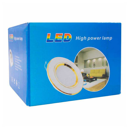 SPOT LED ARTICULADO 3W 5CM PLATEADO LH-2215