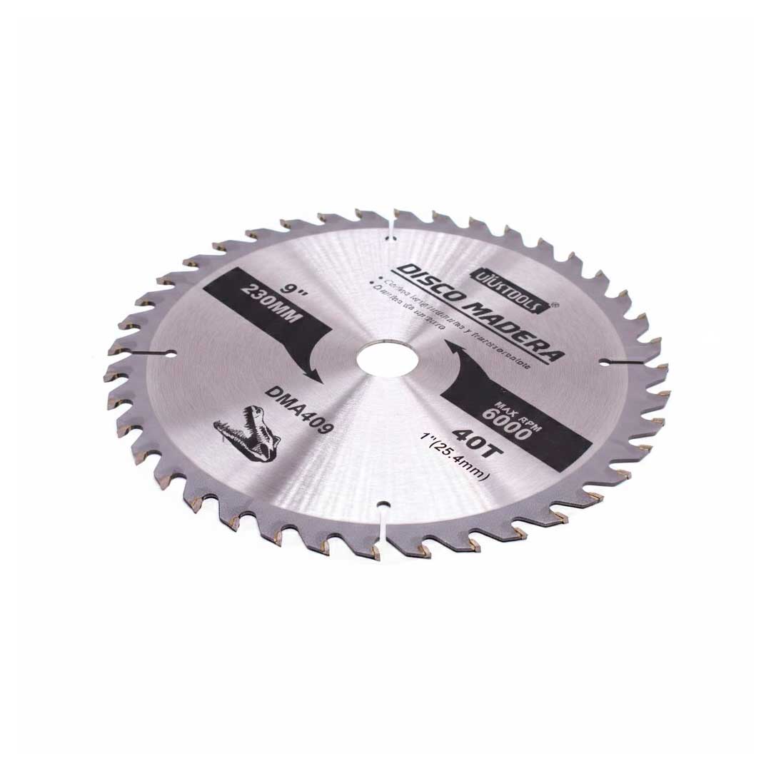 DISCO CORTE MADERA 9″ 40D UYUSTOOLS DMA409