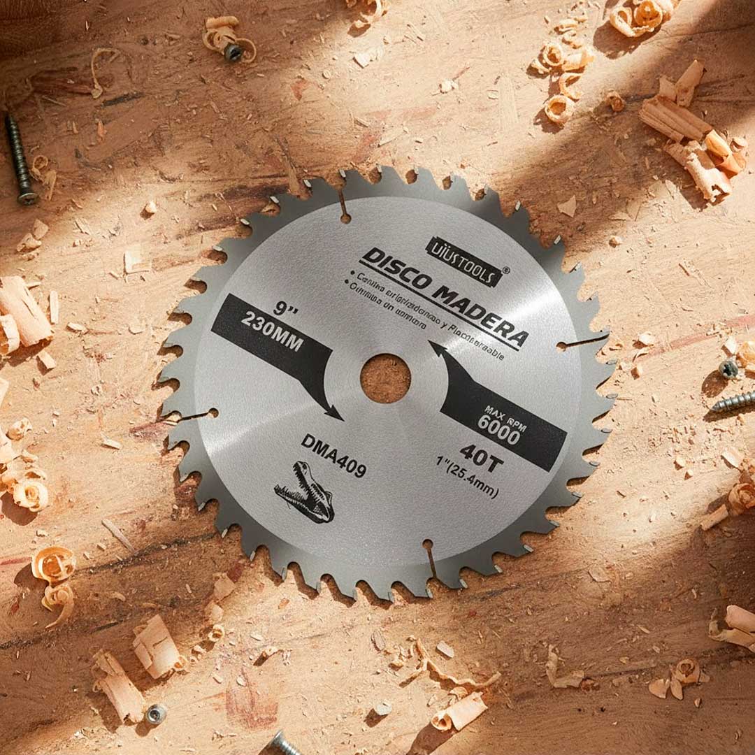 DISCO CORTE MADERA 9″ 40D UYUSTOOLS DMA409