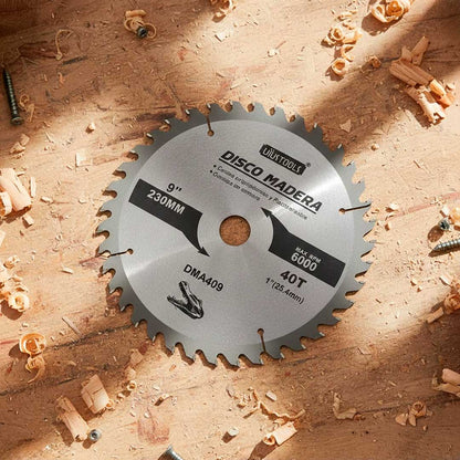 DISCO CORTE MADERA 9″ 40D UYUSTOOLS DMA409