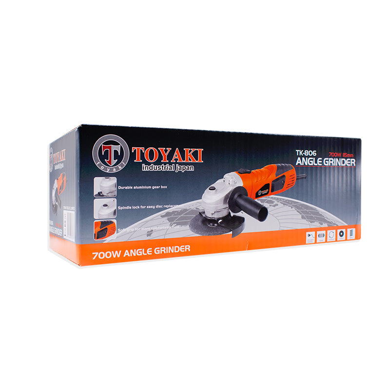 AMOLADORA ANGULAR 4 1/2” 700W TOYAKI TK-806
