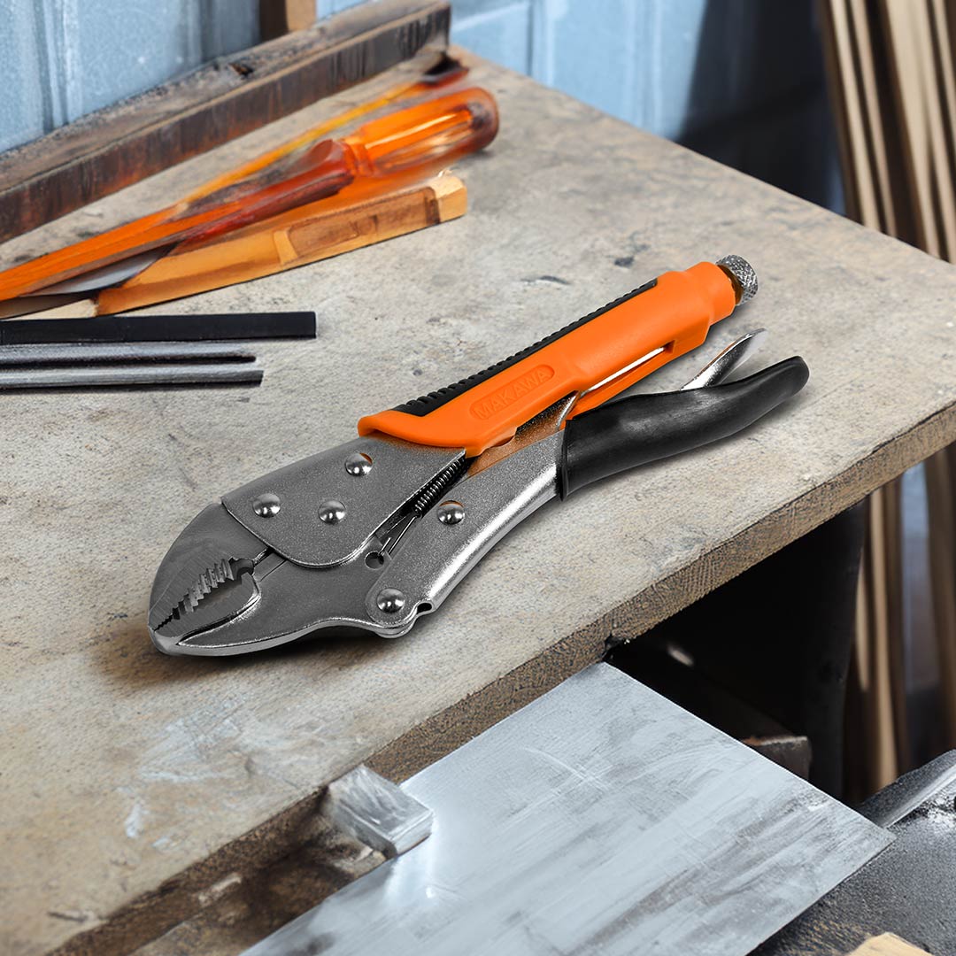 PINZA MORSA 10″ FORRADA EN GOMA MAKAWA MK-0009