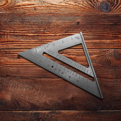 ESCUADRA REGLA 7″ METALICA TRIANGULAR LH-2238