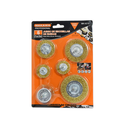CEPILLO 6PZ PLANO PARA TALADRO MAKAWA MK-0216