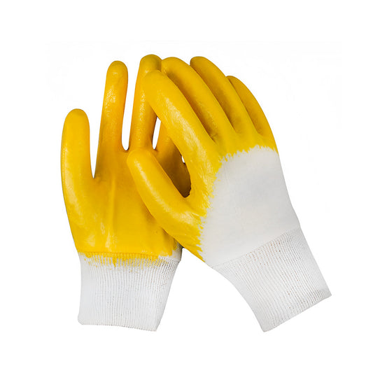 GUANTE DE NITRILO AMARILLO MG LH-1376