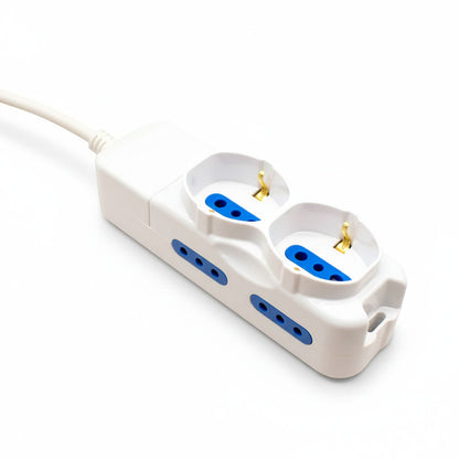 ALARGUE 2SCHUKO 4MODULO 3M LED LIFE 203072-3M