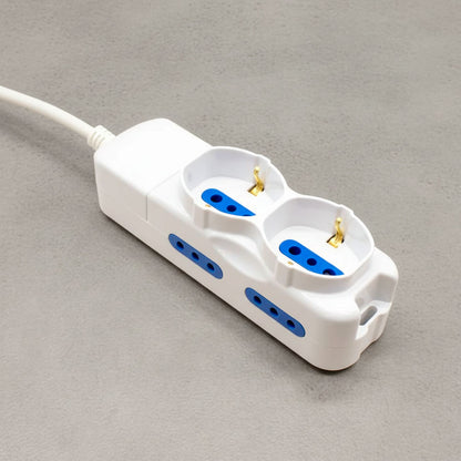 ALARGUE 2SCHUKO 4MODULO 3M LED LIFE 203072-3M