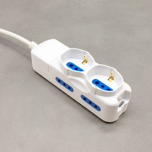 ALARGUE 2SCHUKO 4MODULO 3M LED LIFE 203072-3M