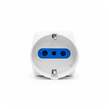 ADAP DERIV SCHUKO 2 MOD+1 SCHUK LED LIFE SL1040