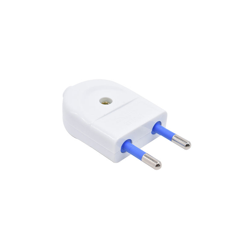FICHA MODULAR 10 AMP 2PATAS BLANCA LED LIFE SL1001