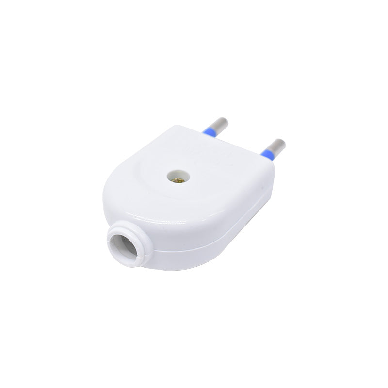 FICHA MODULAR 10 AMP 2PATAS BLANCA LED LIFE SL1001