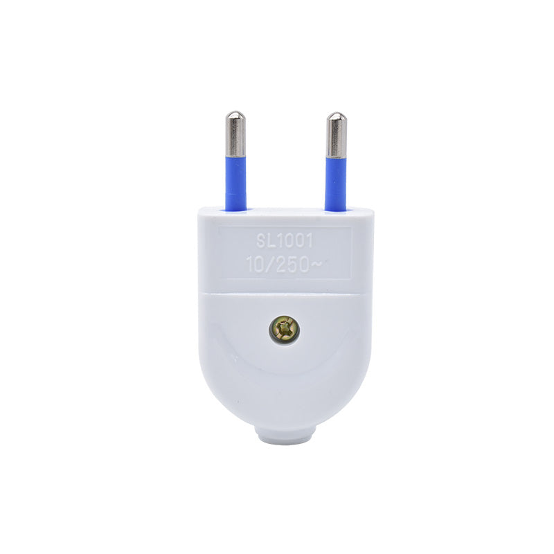 FICHA MODULAR 10 AMP 2PATAS BLANCA LED LIFE SL1001