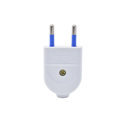 FICHA MODULAR 10 AMP 2PATAS BLANCA LED LIFE SL1001