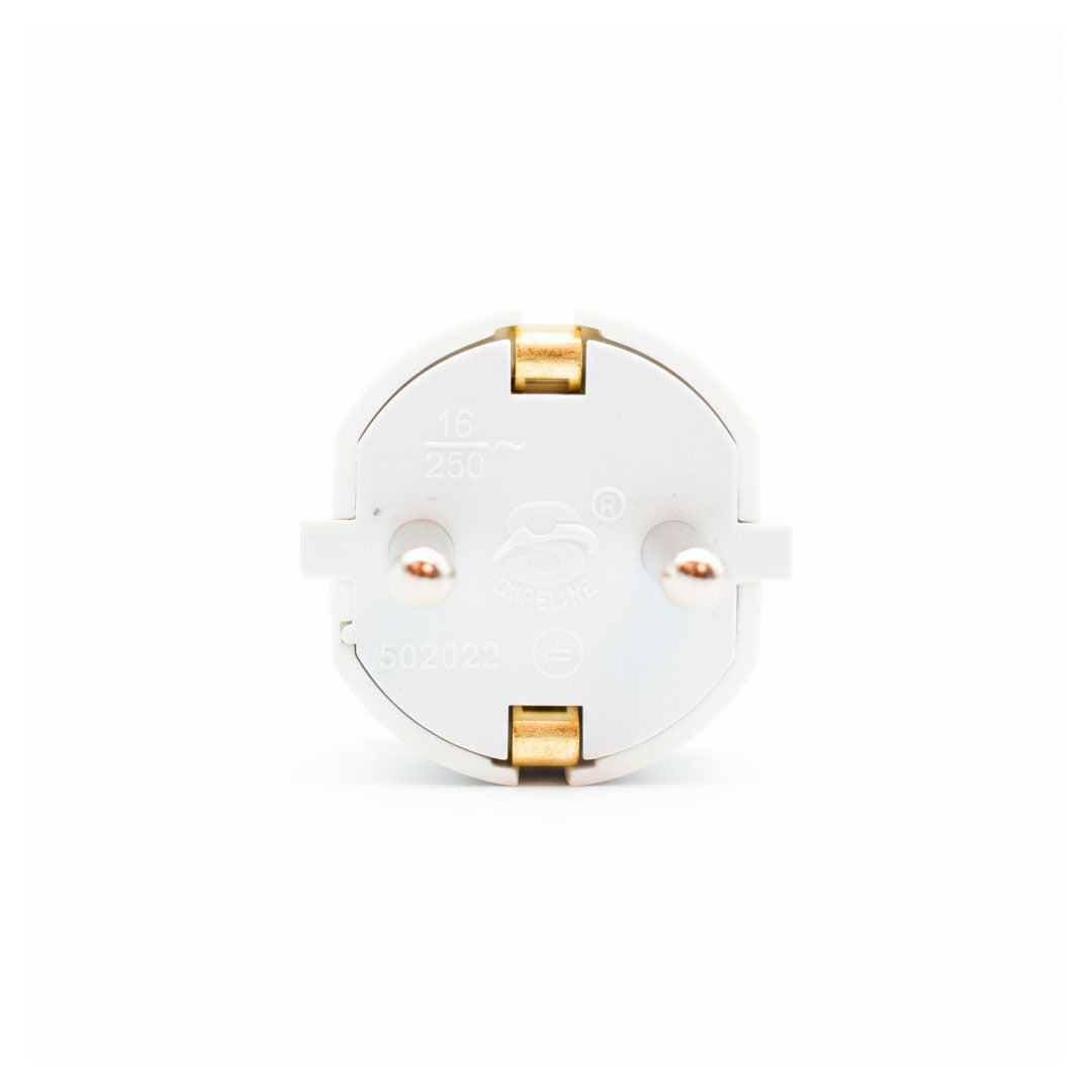 FICHA MACHO SCHUKO 16 AMP LED LIFE 502022