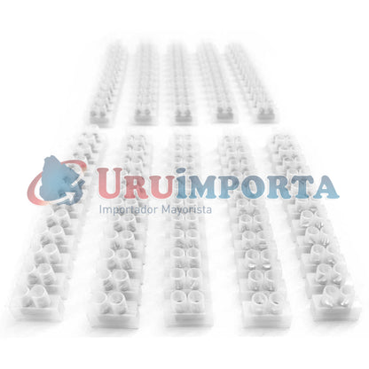 REGLETA DE CONEXION 10MM TRANSPARENTE LH-2111