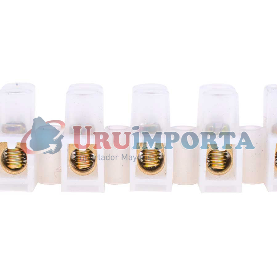 REGLETA DE CONEXION 10MM TRANSPARENTE LH-2111