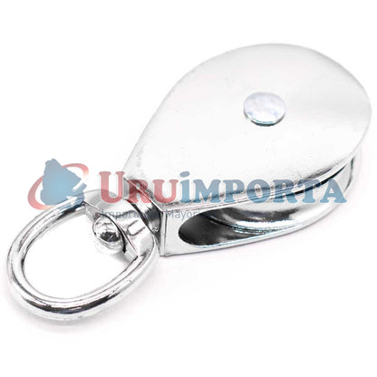 ROLDANA DE ZINC SIMPLE 2″ 100 KILOS UYUS RZ002S