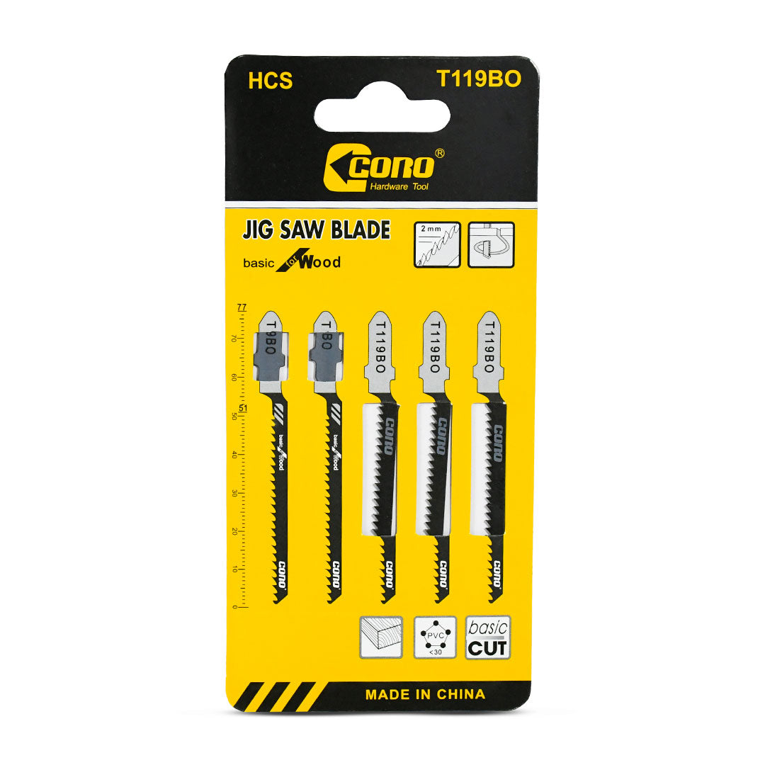 HOJA PARA SIERRA CALADORA 5PZ MADERA T119BO LH1523
