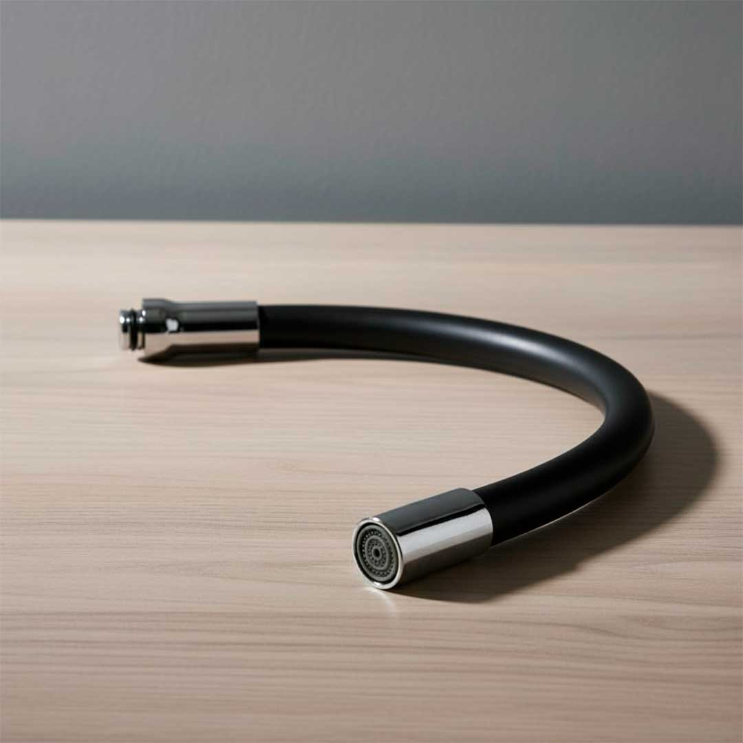 PUNTERO NEGRO FLEXIBLE PARA GRIFOS LH-3016