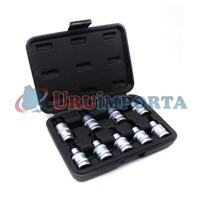 JUEGO DE DADO TORX 1/2” 9PZ  55MM UYUS DAX901
